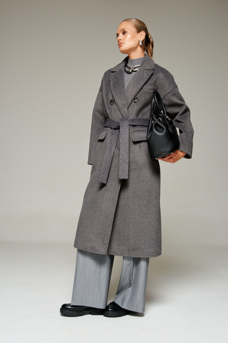 Женское пальто Beautiful&Free 7016 графит