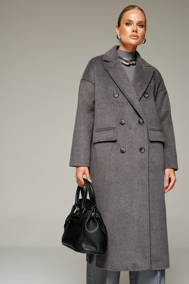 Женское пальто Beautiful&Free 7016 графит