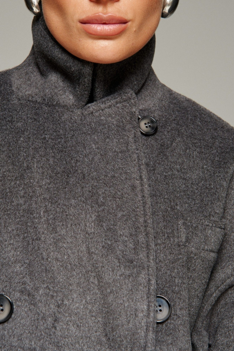 Женское пальто Beautiful&Free 7016 графит