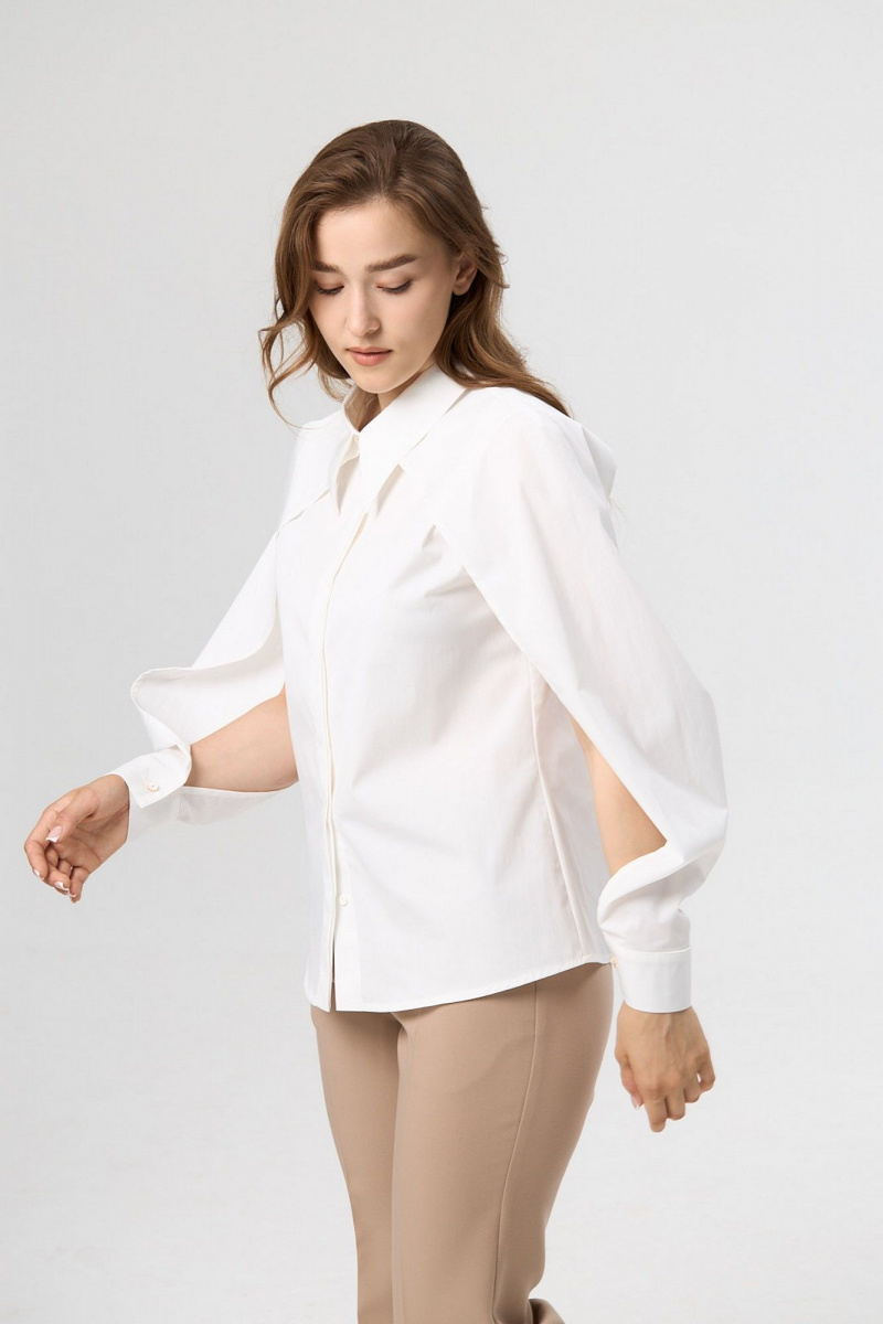 Блузы ALIN 2002 молочный