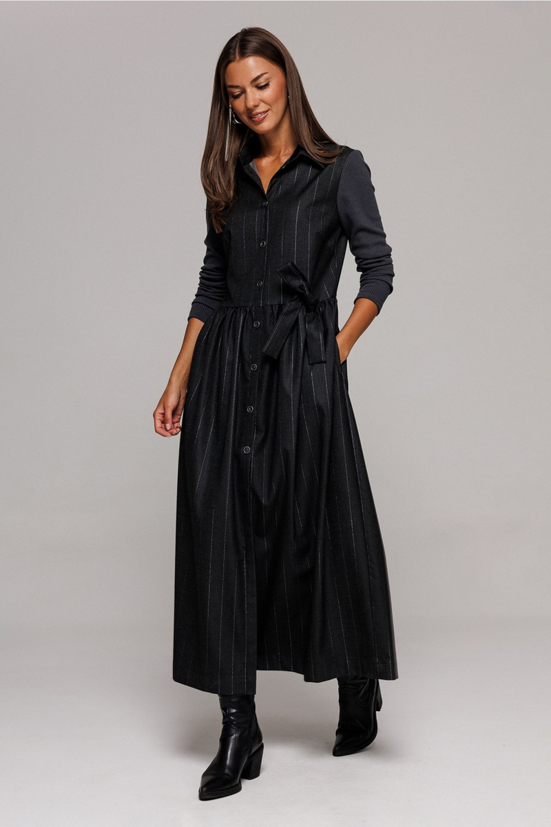 Платья Butеr 3160 темно-серый