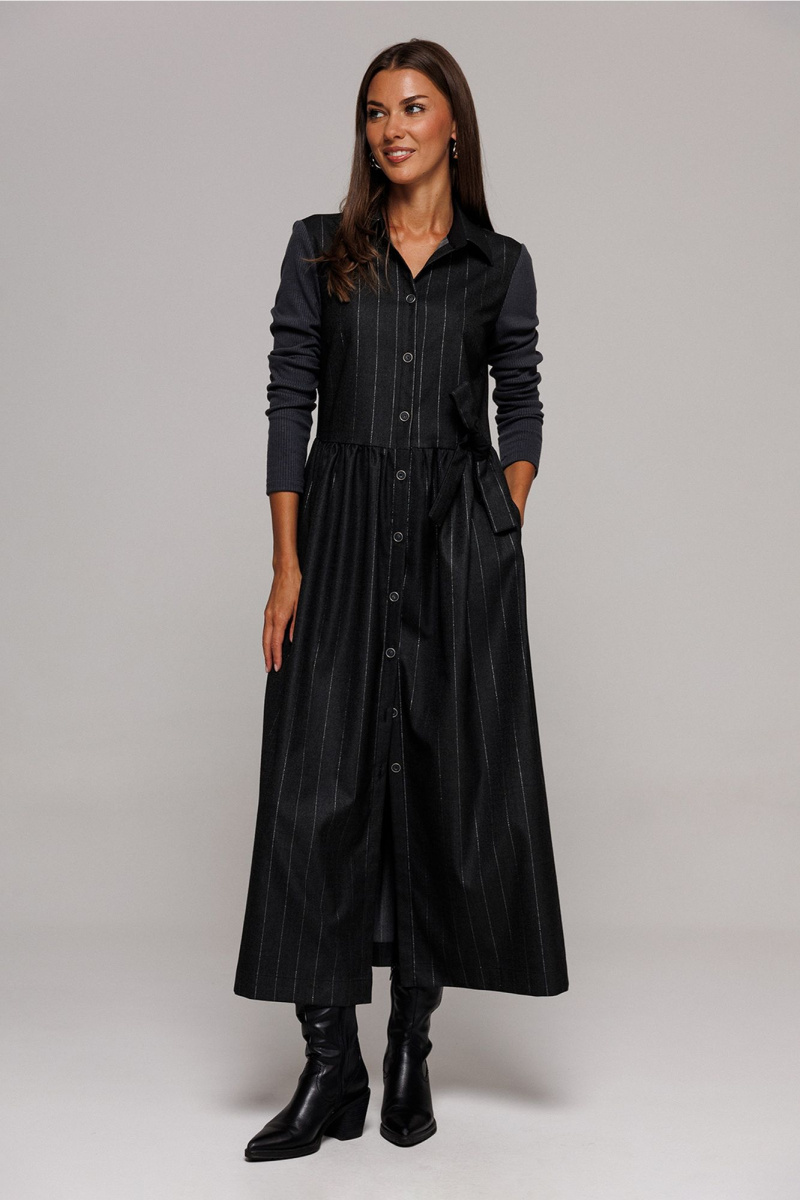 Платья Butеr 3160 темно-серый