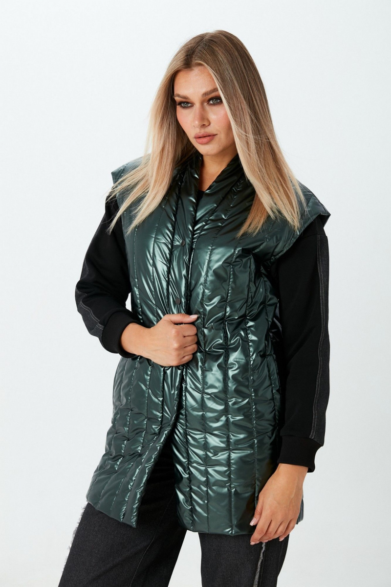 Жилеты LM М156 изумрудный