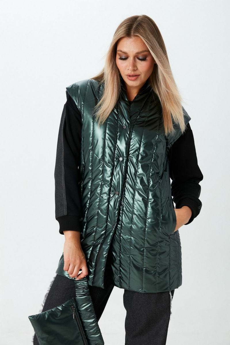 Жилеты LM М156 изумрудный