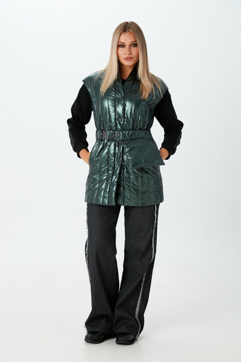 Жилеты LM М156 изумрудный