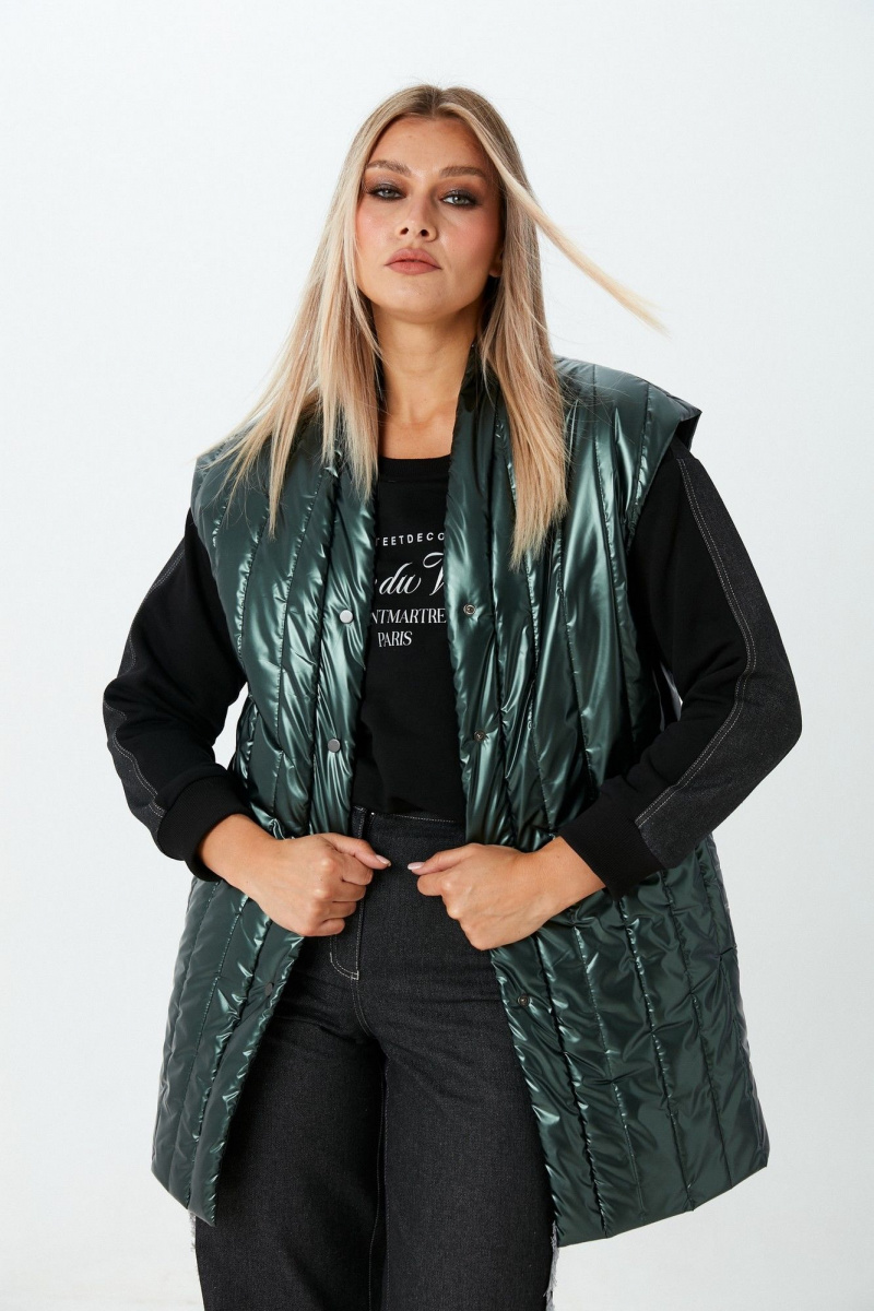 Жилеты LM М156 изумрудный