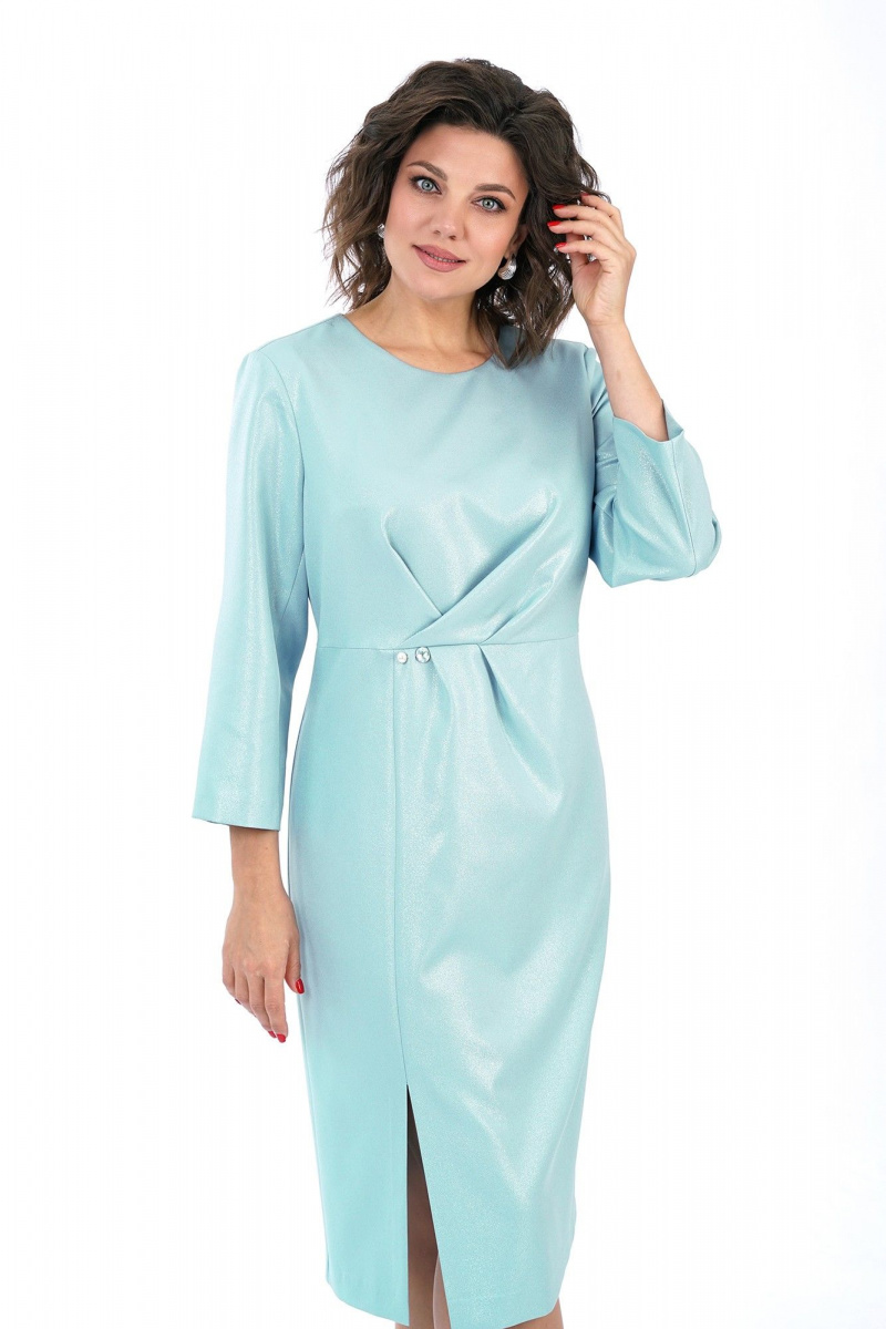 Платья Alani Collection 2455 голубой