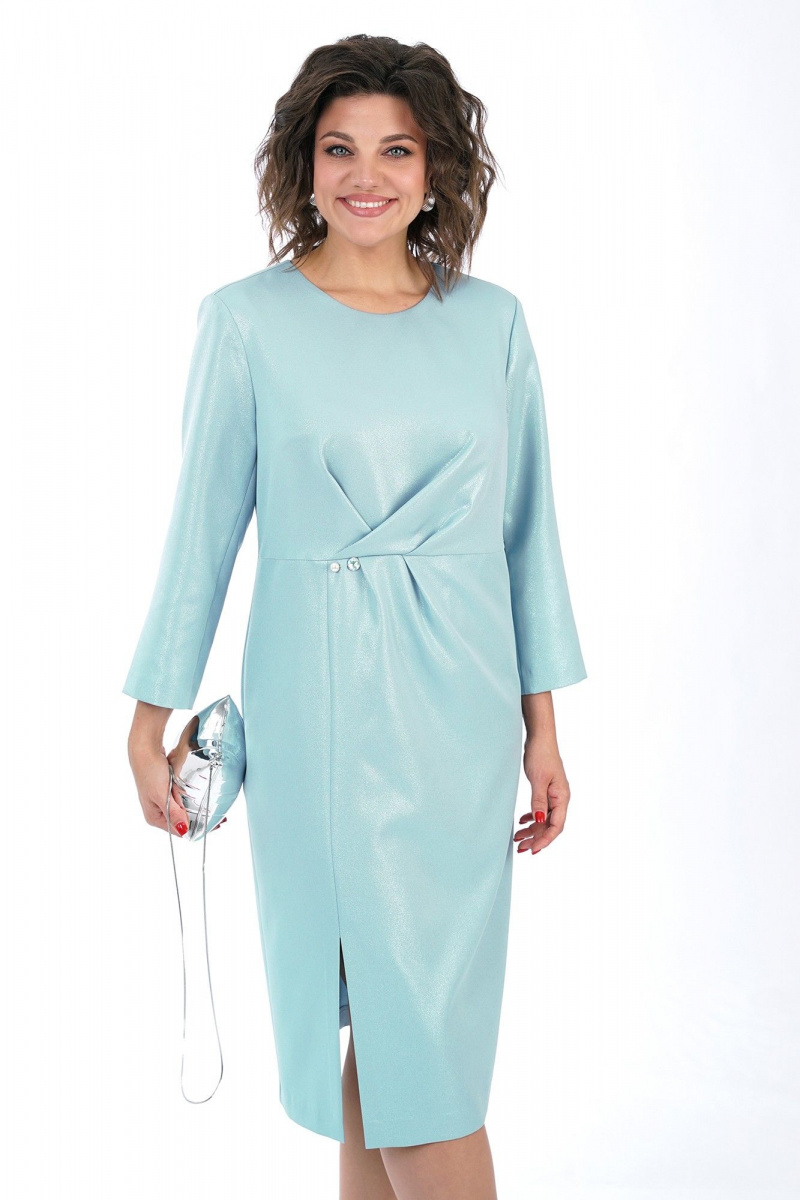 Платья Alani Collection 2455 голубой