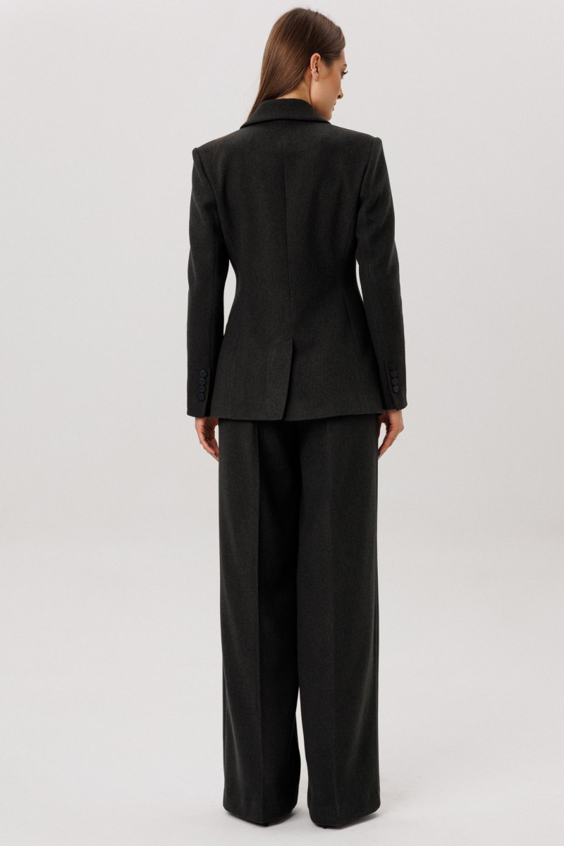 Жакеты DNM 041 драп_серо-черный