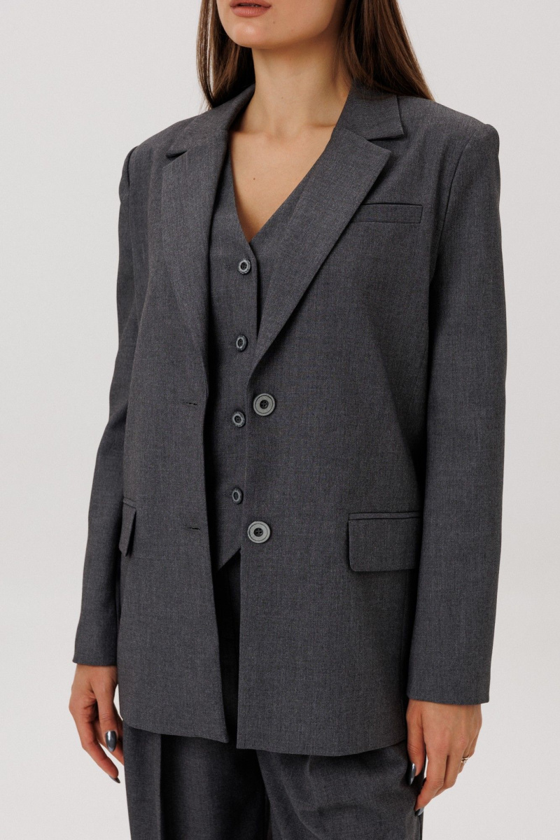 Жакеты DNM 031 серый