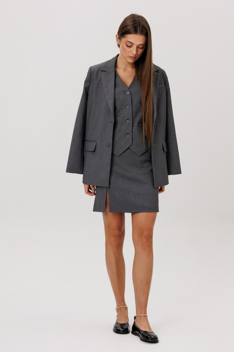 Жакеты DNM 031 серый