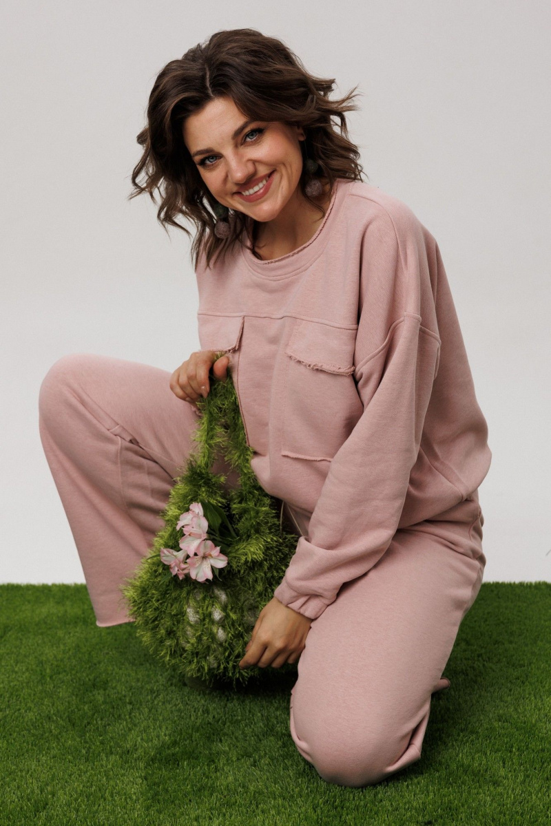 Брючный комплект Anelli 1725 сладость_личи