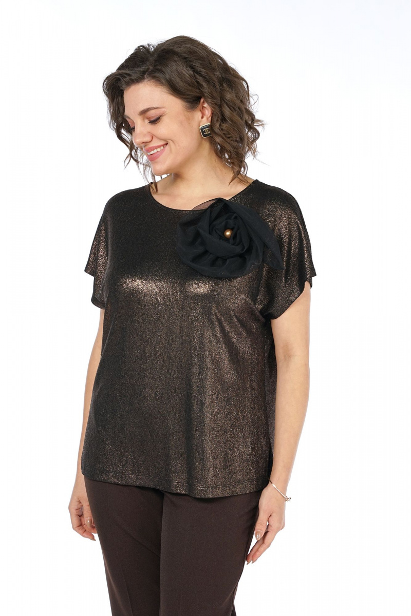 Брючный комплект Alani Collection 2469 коричневый