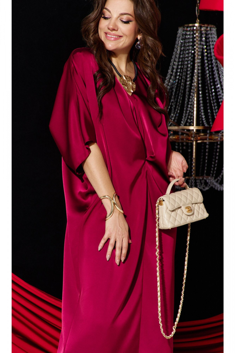 Платья Vittoria Queen 26373 вишневый