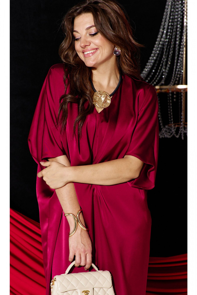 Платья Vittoria Queen 26373 вишневый