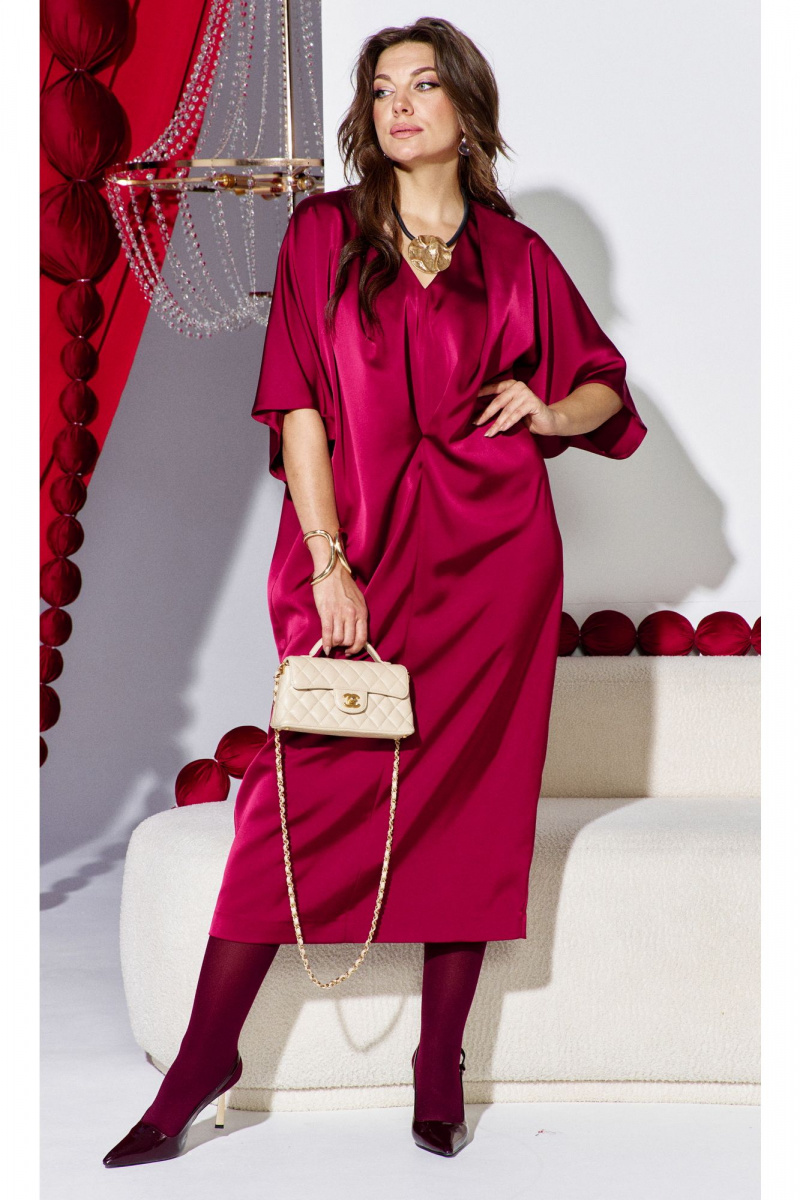 Платья Vittoria Queen 26373 вишневый