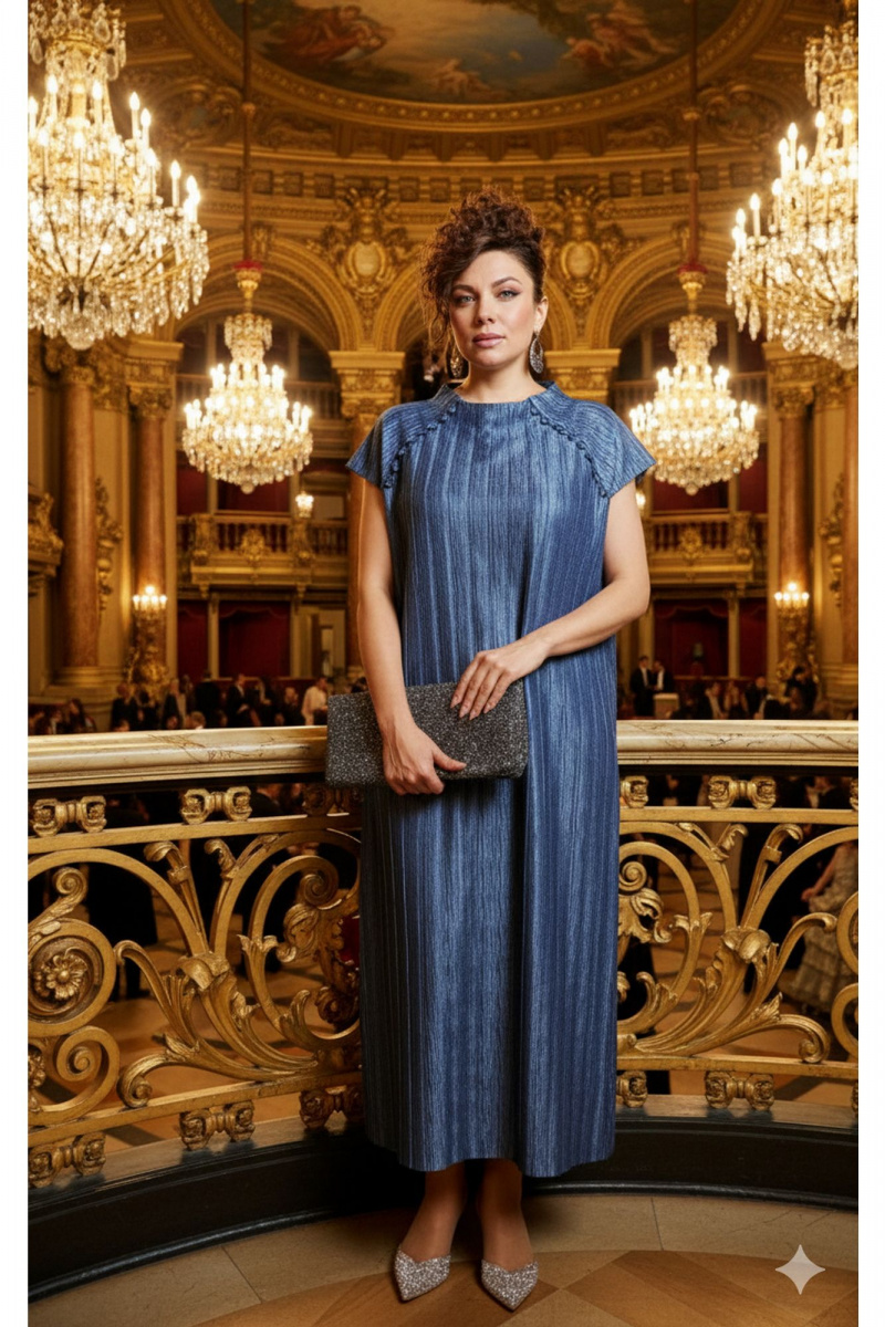 Платья Vittoria Queen 28513 синий