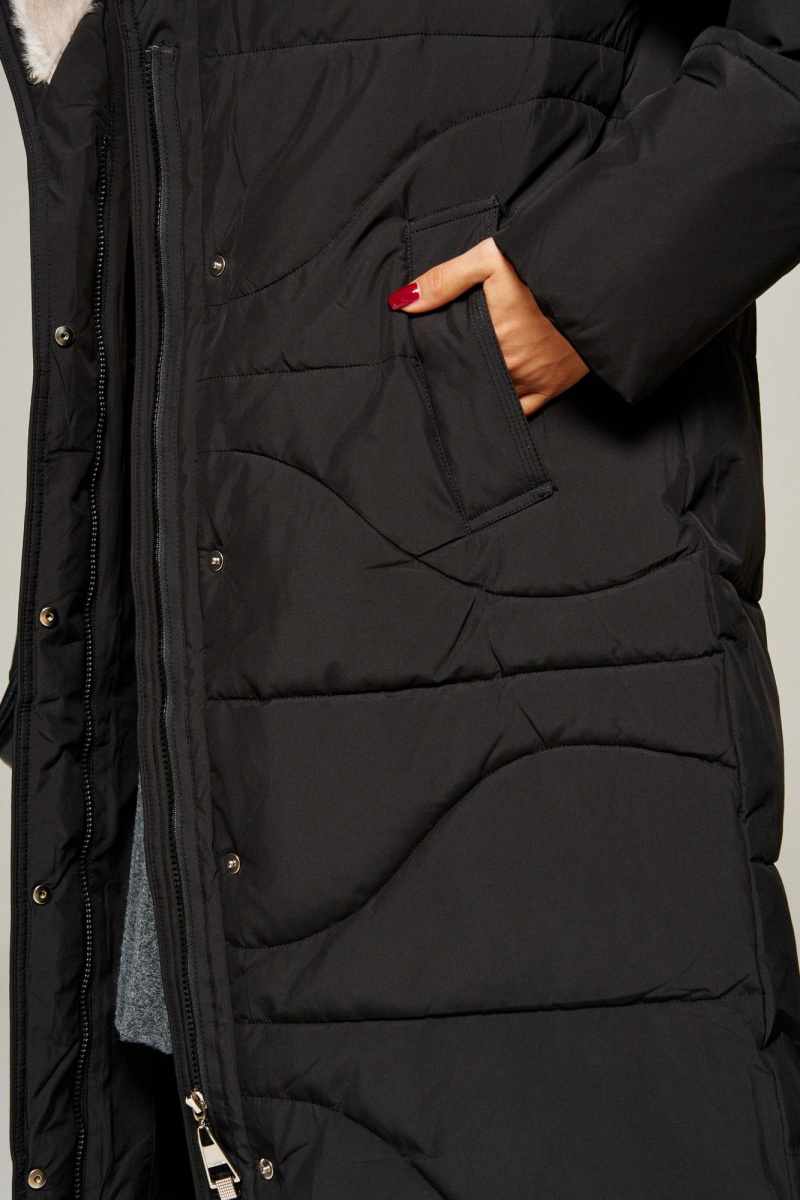 Женское пальто Beautiful&Free 8012 черный