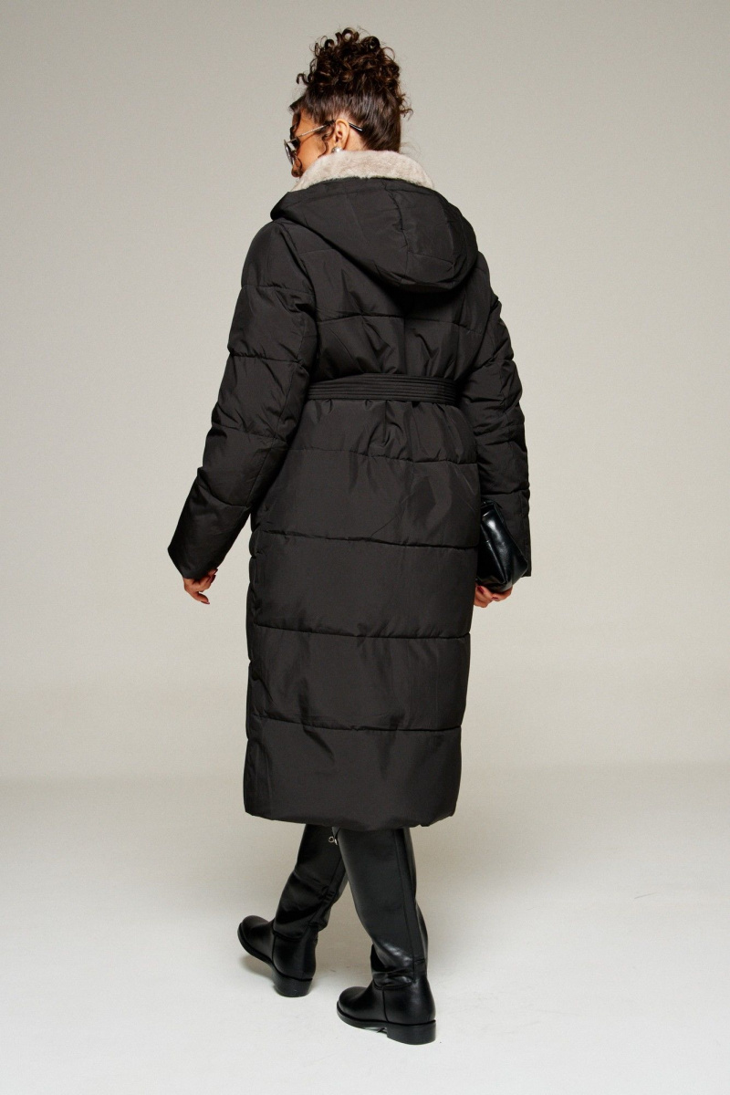 Женское пальто Beautiful&Free 8012 черный