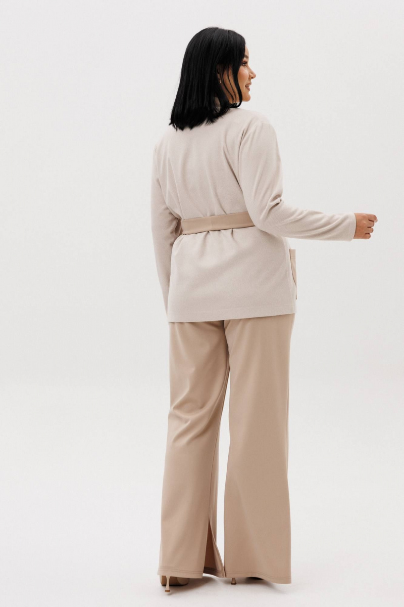 Брючный костюм Anastasia 1290 капучино