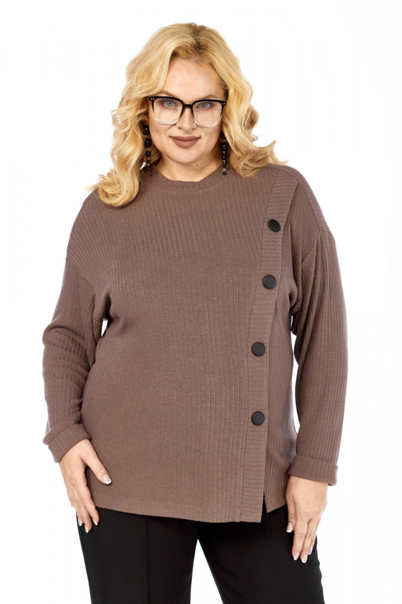 Джемперы Элль-стиль 2428 кофе