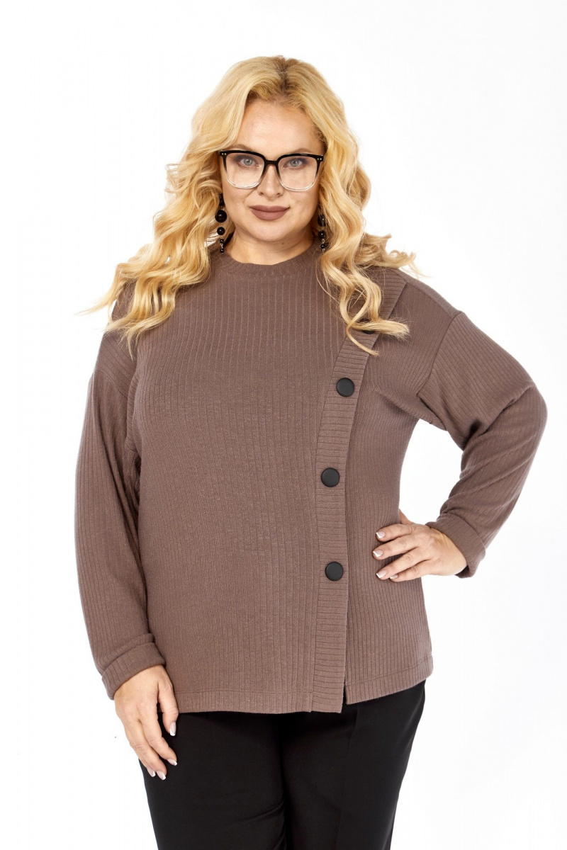 Джемперы Элль-стиль 2428 кофе