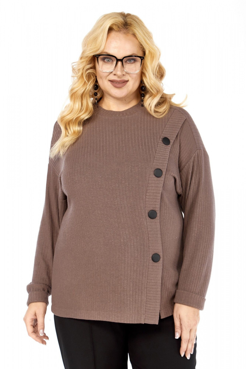Джемперы Элль-стиль 2428 кофе