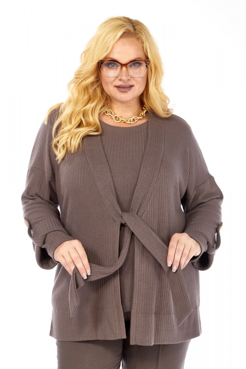 Джемперы Элль-стиль 2418 кофе