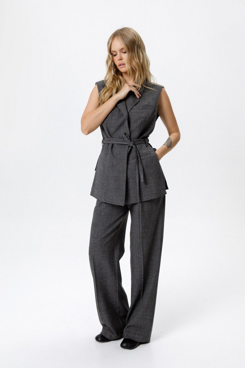 Брючный комплект PiRS 6272 серый