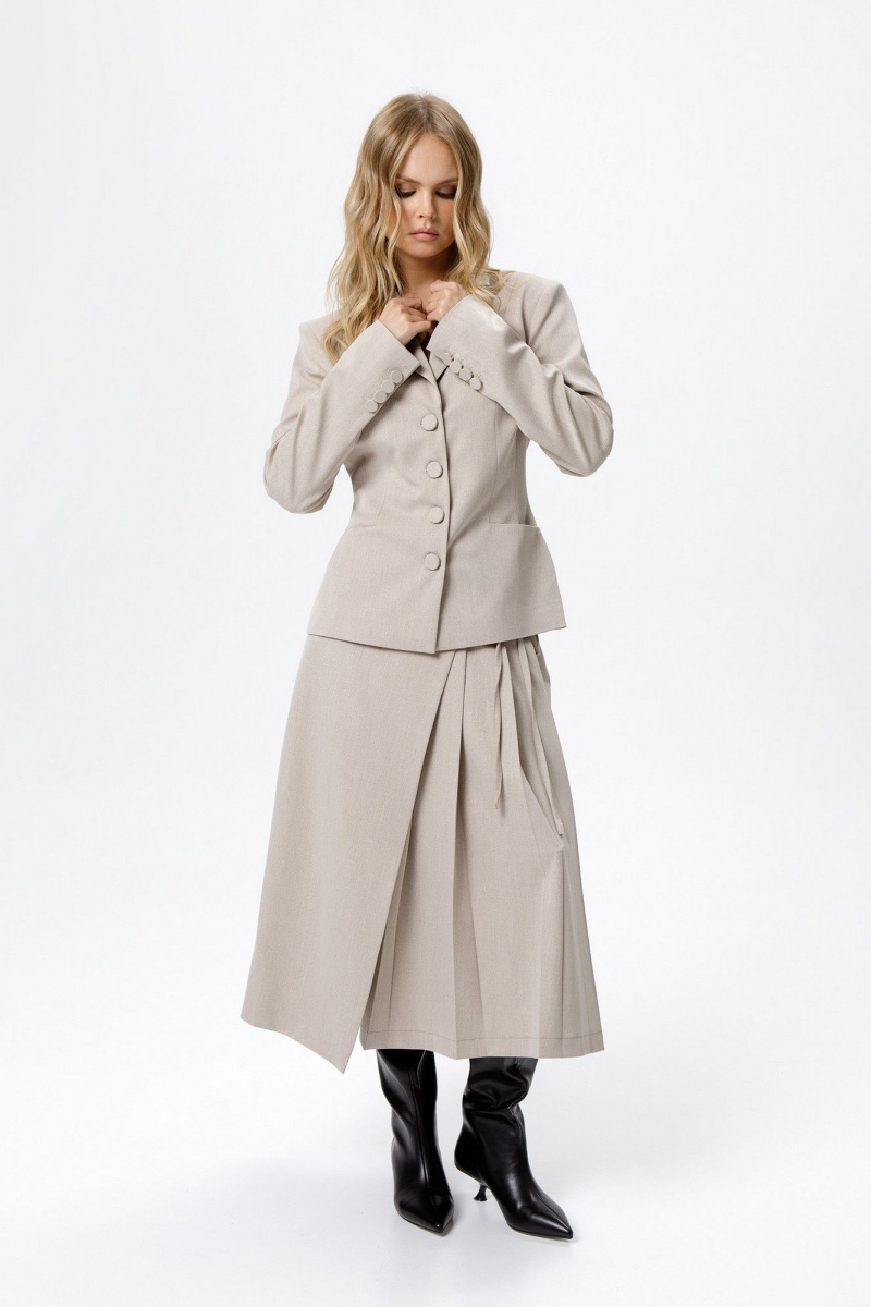 Юбки PiRS 6279 бежевый