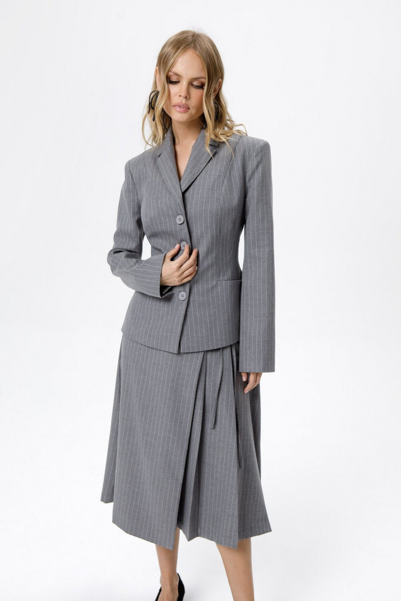 Жакеты PiRS 6301 серый