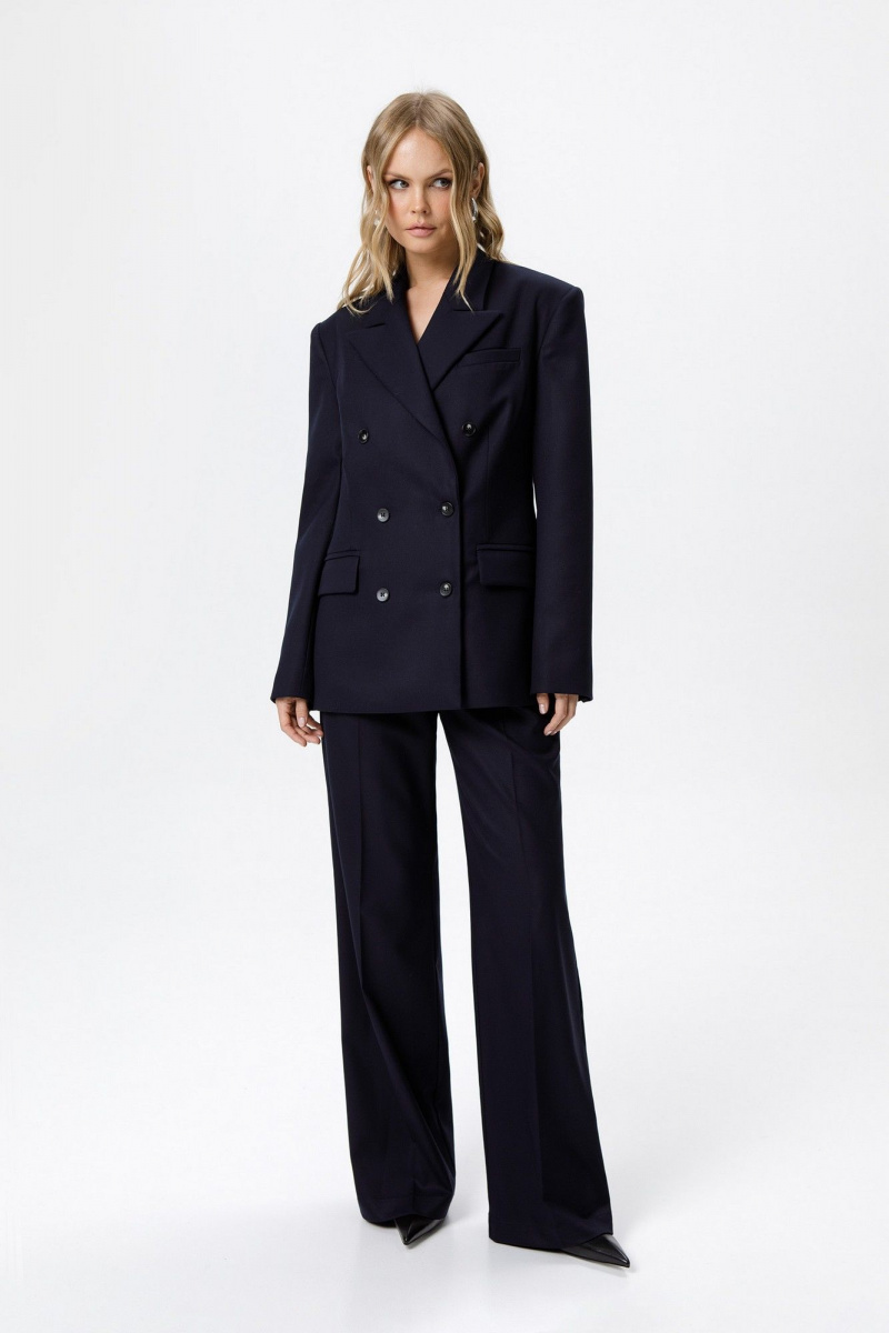 Брючный костюм PiRS 6316 синий