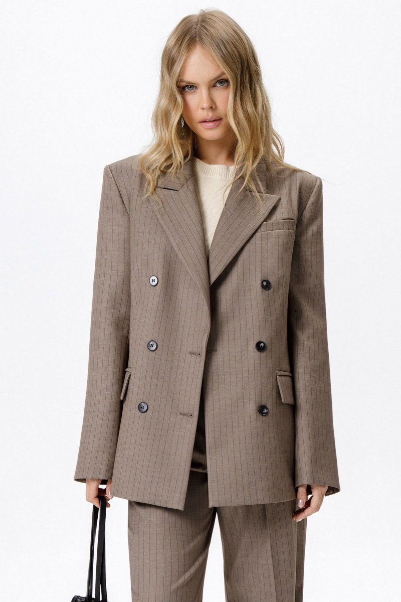 Брючный костюм PiRS 6333 бежевый