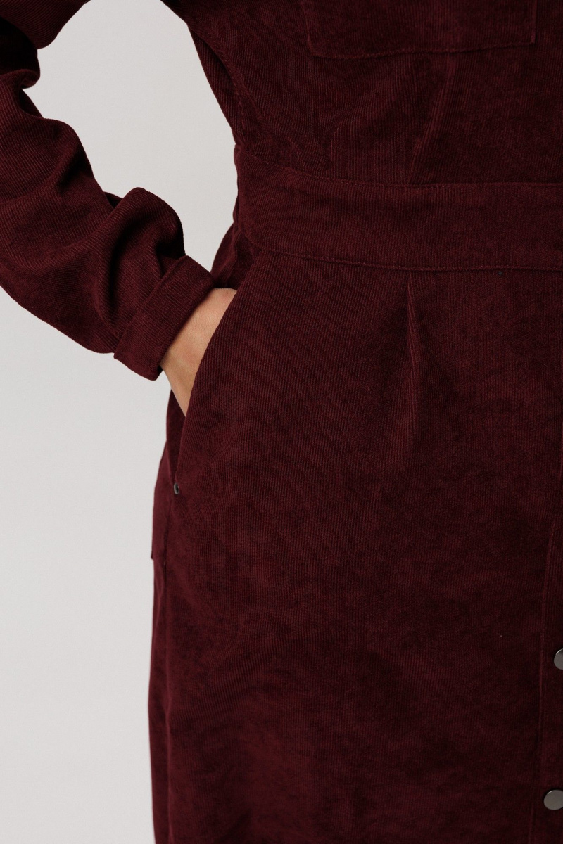 Платья Anelli 1727 винный_аморант