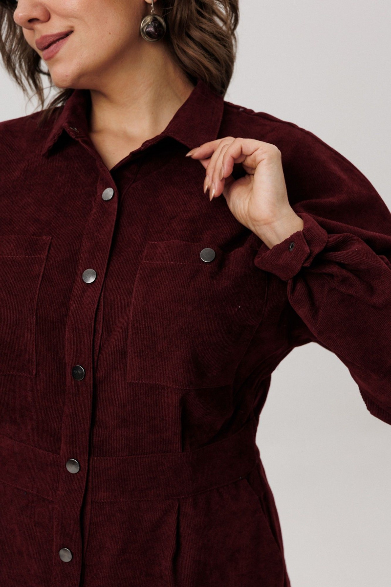 Платья Anelli 1727 винный_аморант