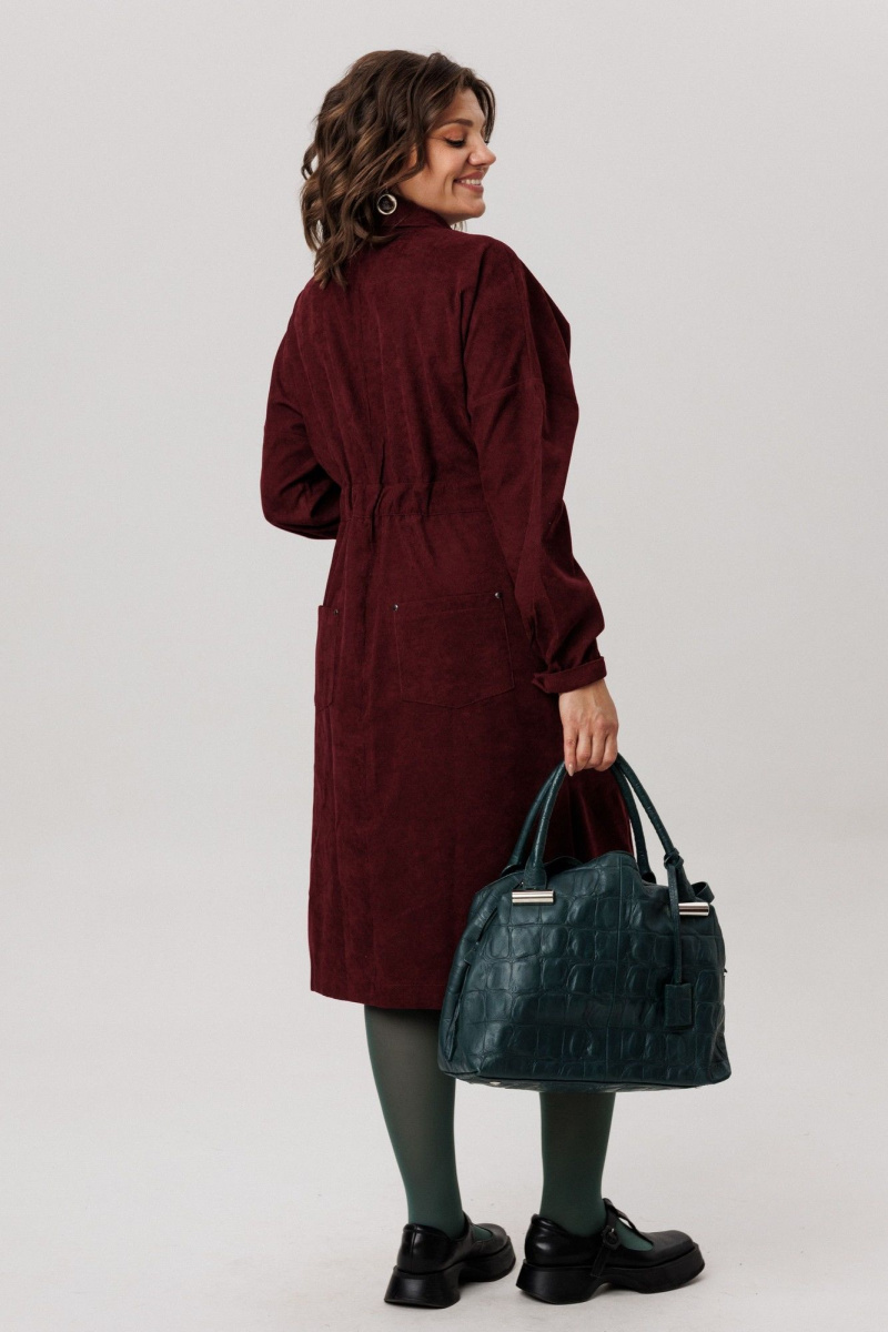 Платья Anelli 1727 винный_аморант