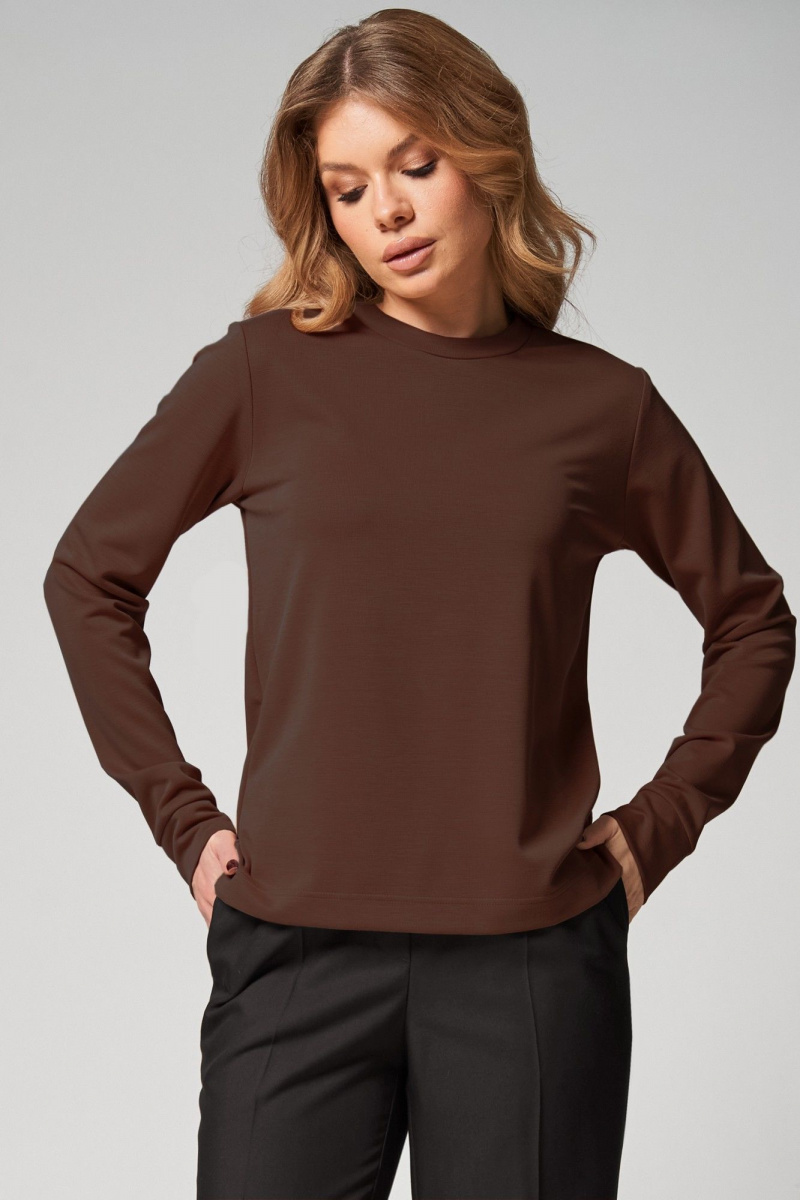 Джемперы Laikony L-583 шоколадный