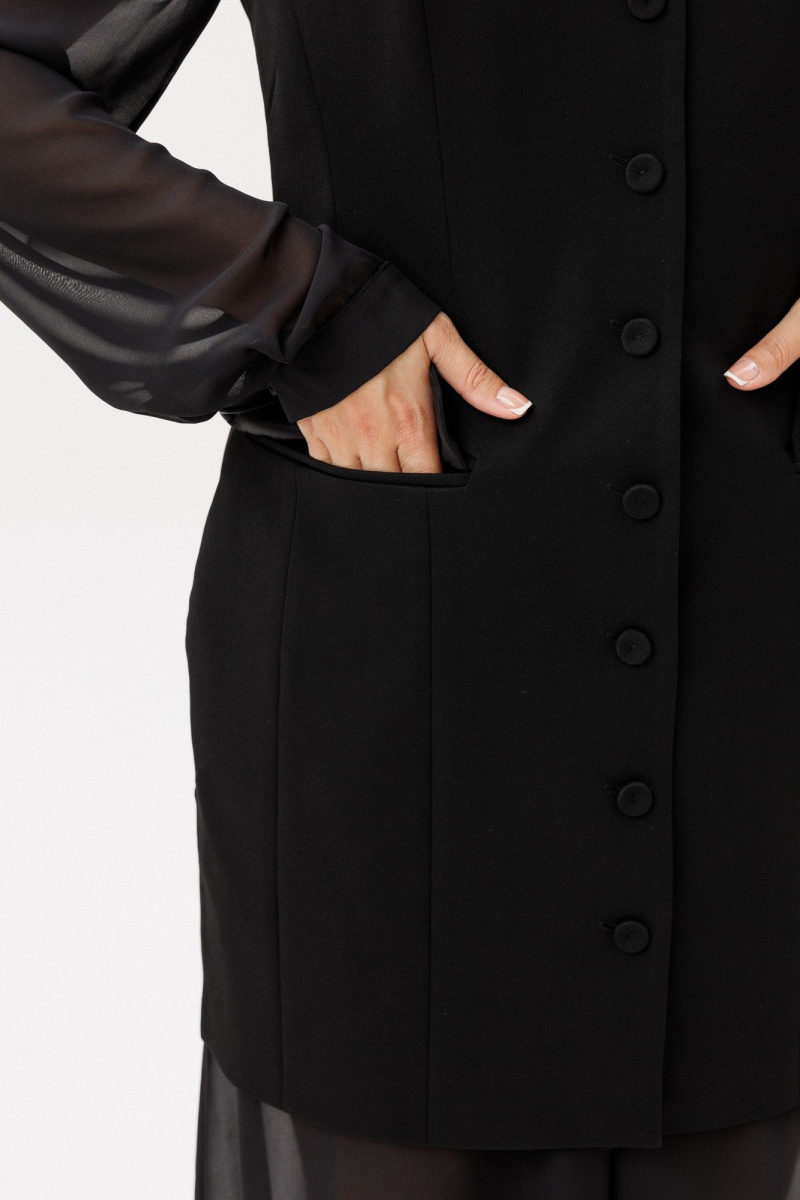 Брючный костюм ANIDEN 6116-1 черный