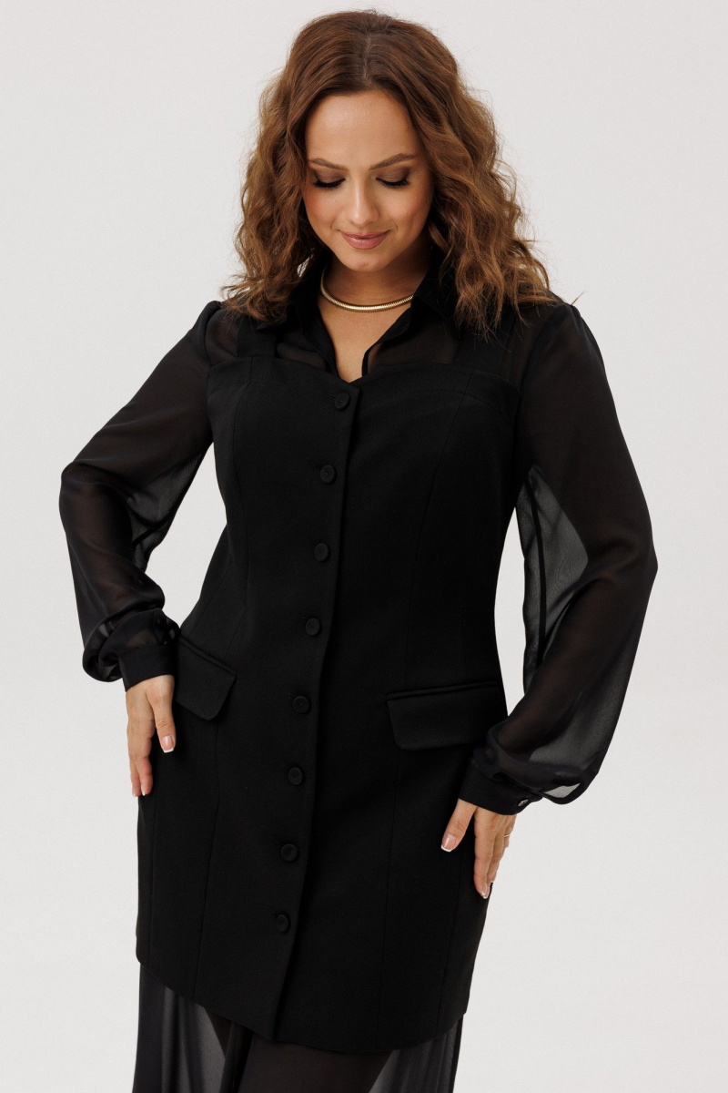 Брючный костюм ANIDEN 6116-1 черный