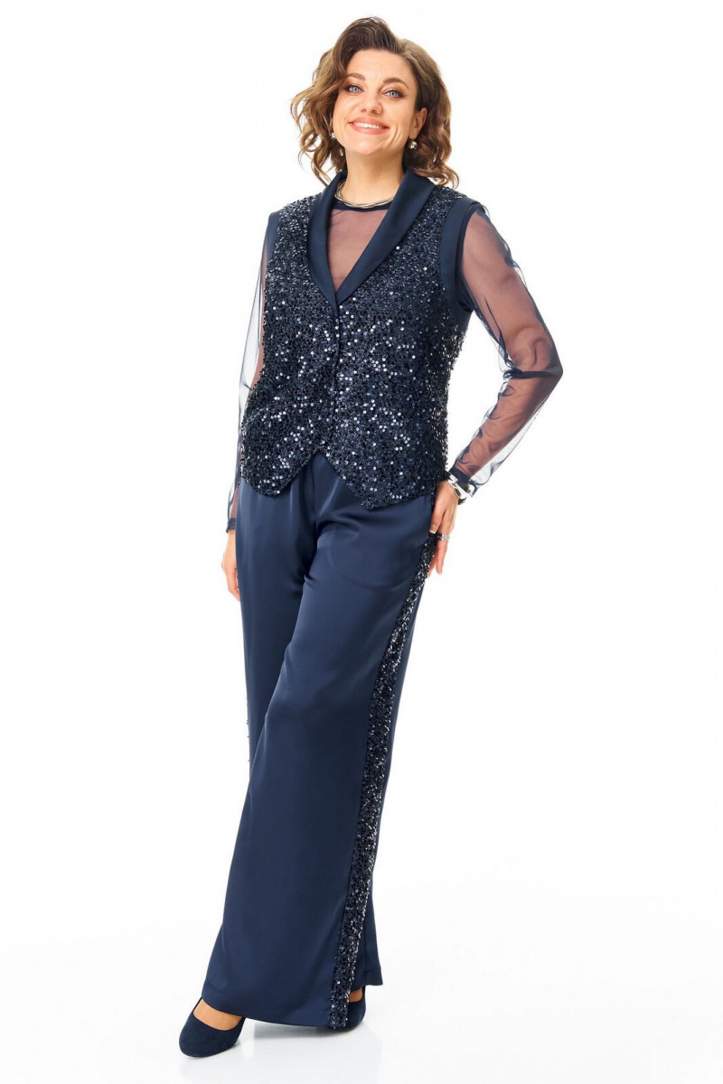 Брючный комплект VI ORO VR-1240 синий