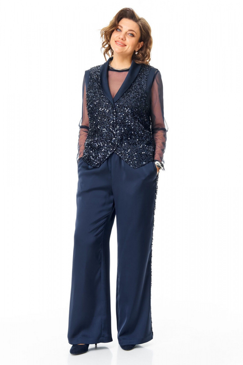 Брючный комплект VI ORO VR-1240 синий