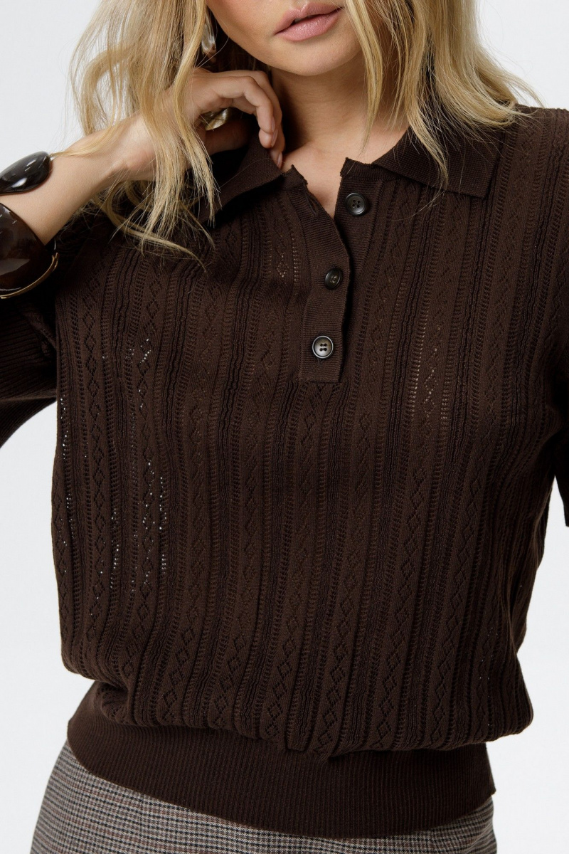 Поло PiRS 6280 горький_шоколад