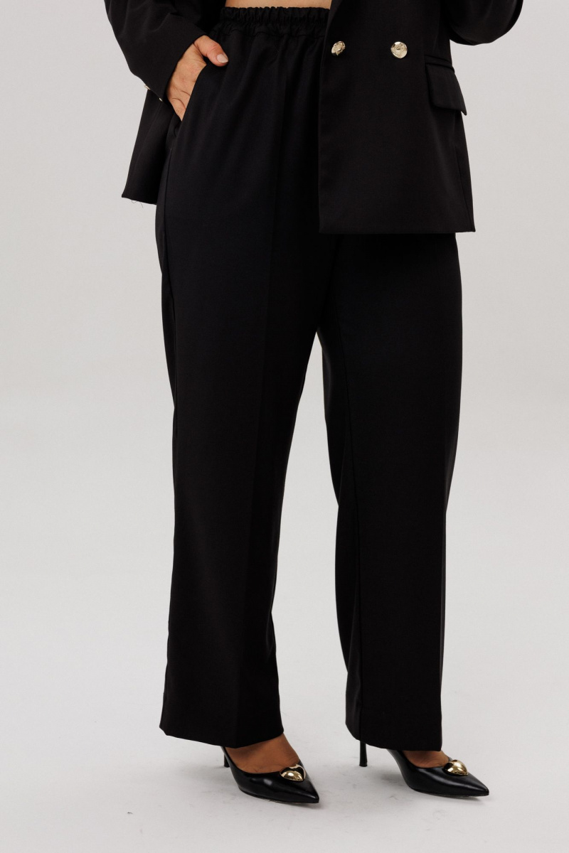 Брючный костюм OVERYOU М228 черный