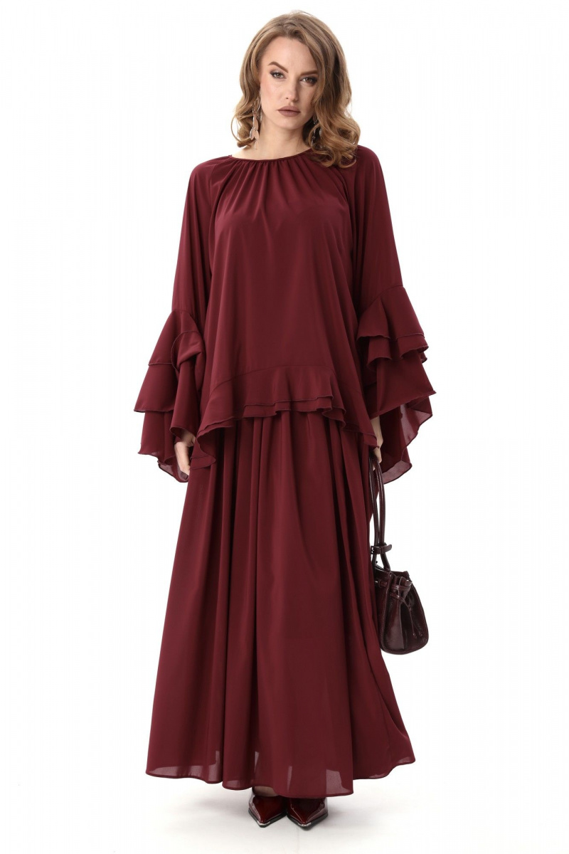 Юбочный комплект NikVa 1001-4 винный