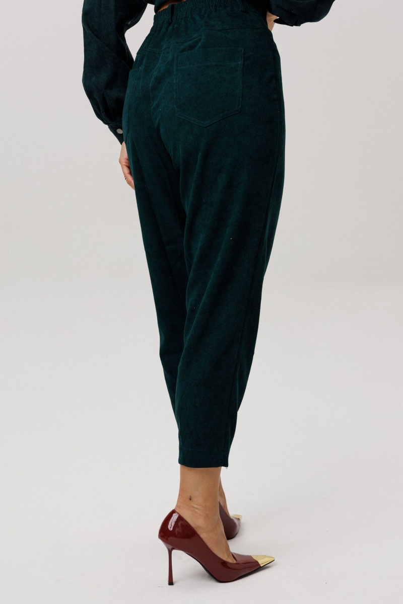 Брюки Anelli 1747 зеленый_корд