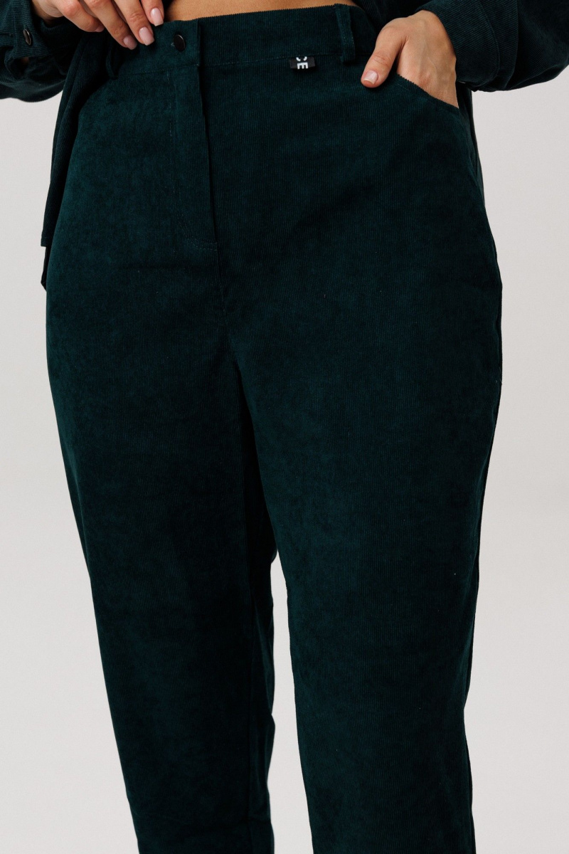 Брюки Anelli 1747 зеленый_корд