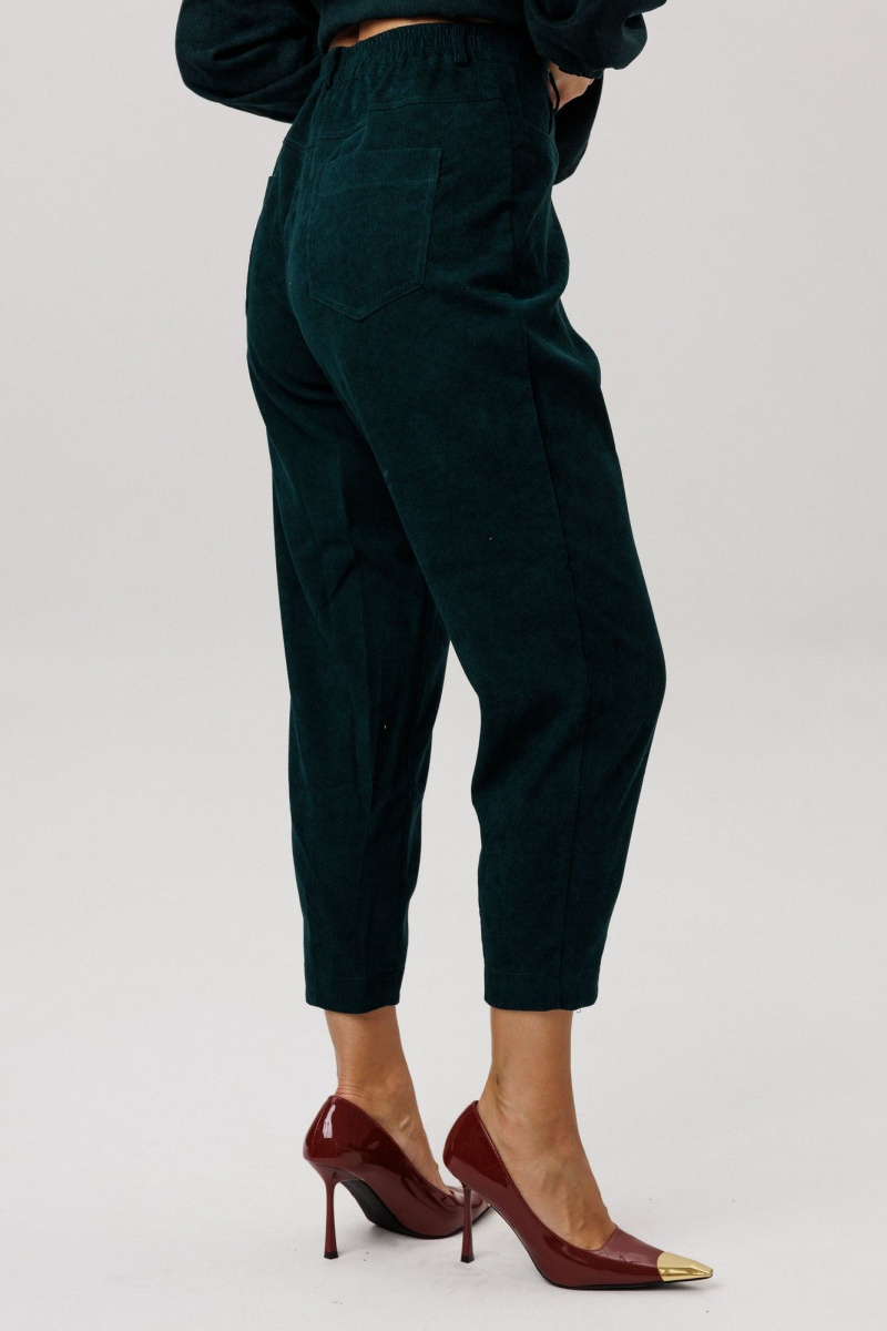 Брюки Anelli 1747 зеленый_корд