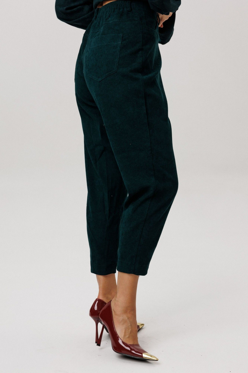 Брюки Anelli 1747 зеленый_корд