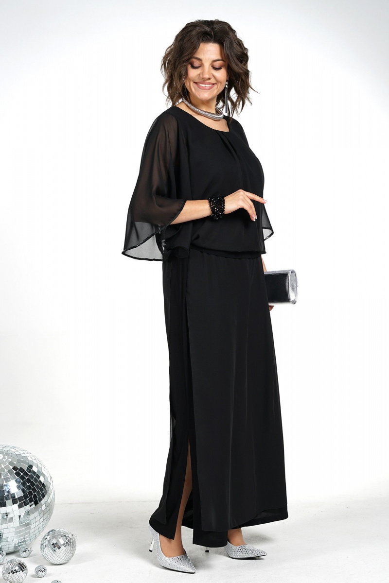 Брючный комплект Alani Collection 2473 черный