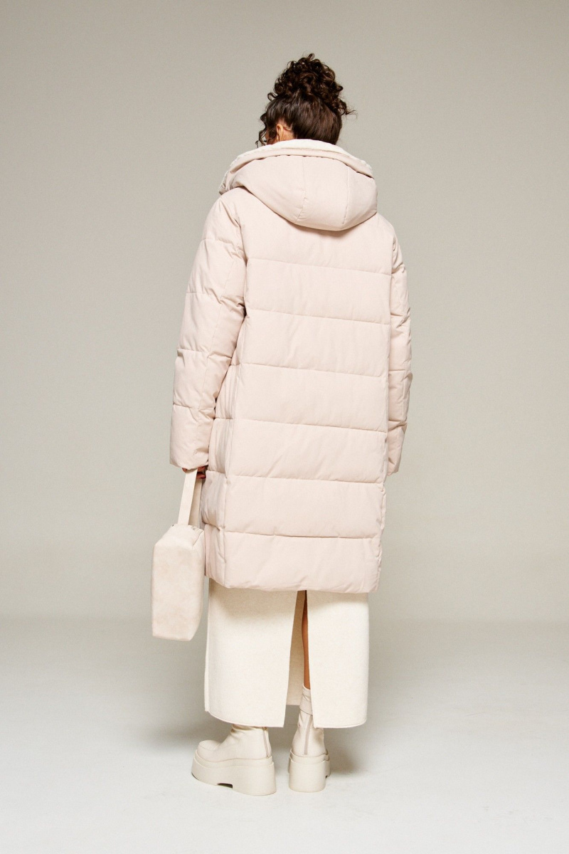 Женское пальто Beautiful&Free 8019 песочный